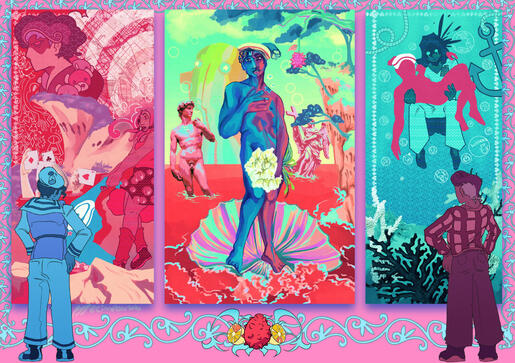 the lamb lies down on morioh